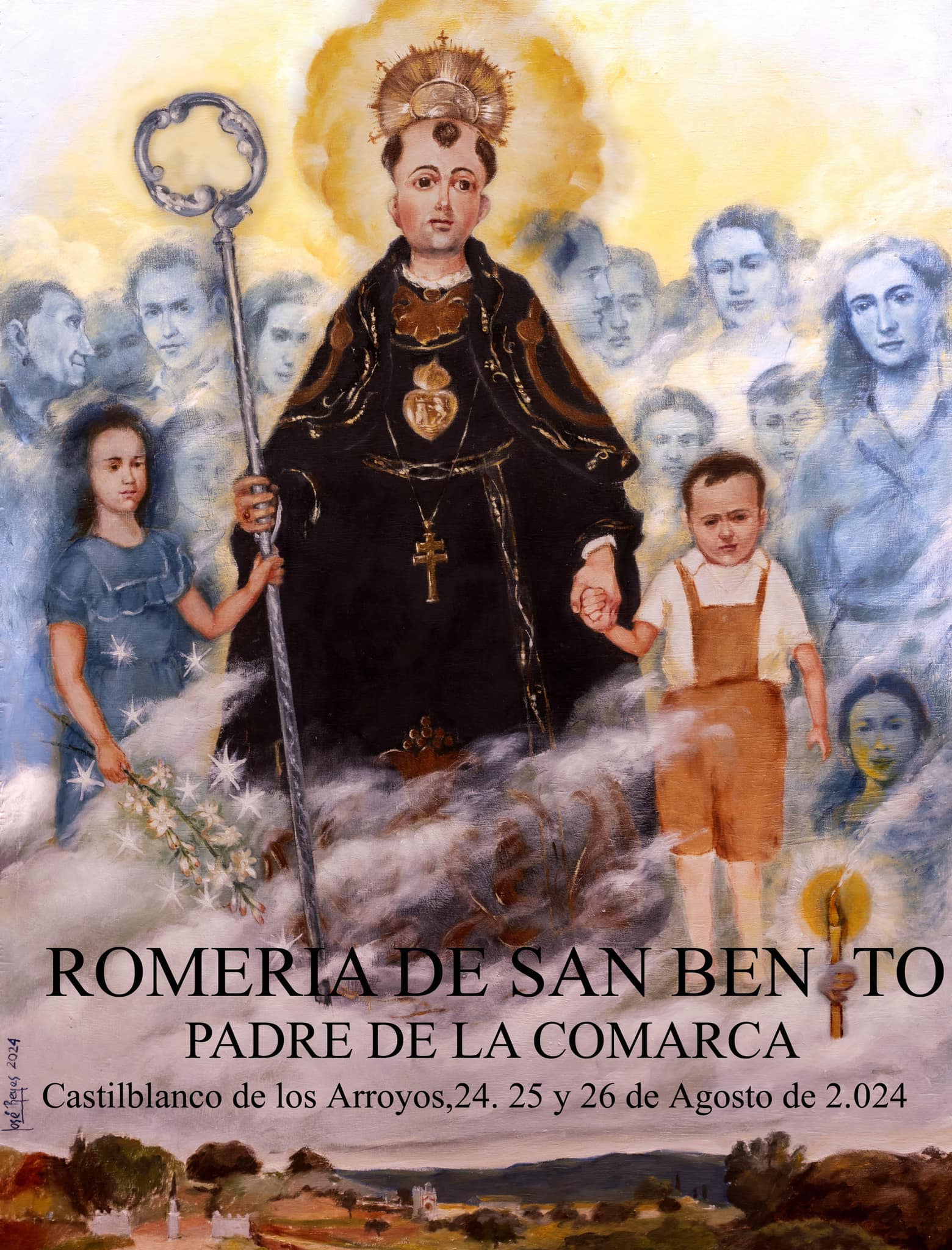 Romería en honor de San Benito 2024 Castilblanco de los Arroyos